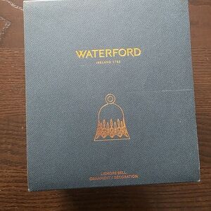 Waterford Cranberry CRYSTAL BELL
